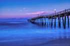 USA-North Carolina-Avon Atlantic Ocean at Avon Fishing Pier Art Print
